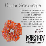 Citrus 🍊 Scrunchie - Legendary Made