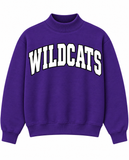WILDCATS Mockneck - PURPLE